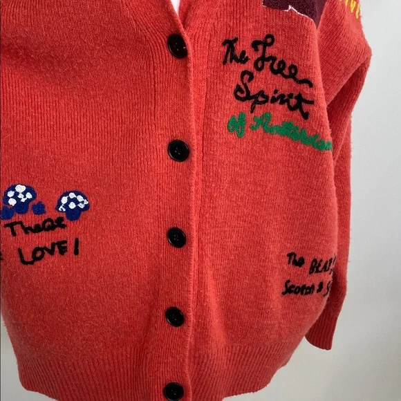 Scotch & Soda Varsity Embroidered Cardigan, L - Picture 13 of 13